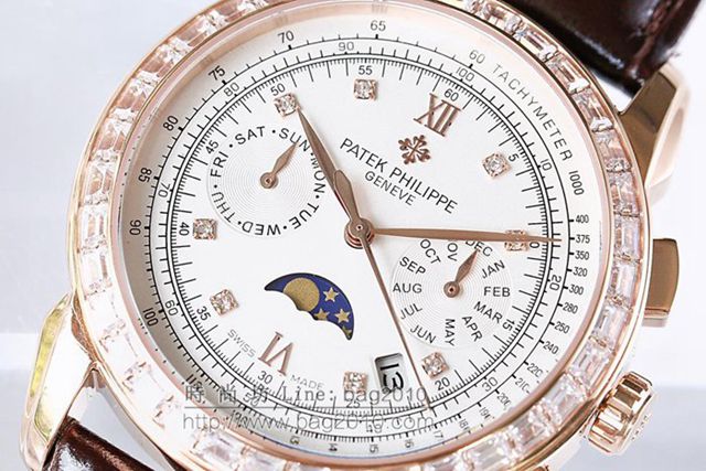 PATEK PHILIPPE手錶 超強防水 百達翡麗多功能男表 百達翡麗機械男士腕表  hds1739